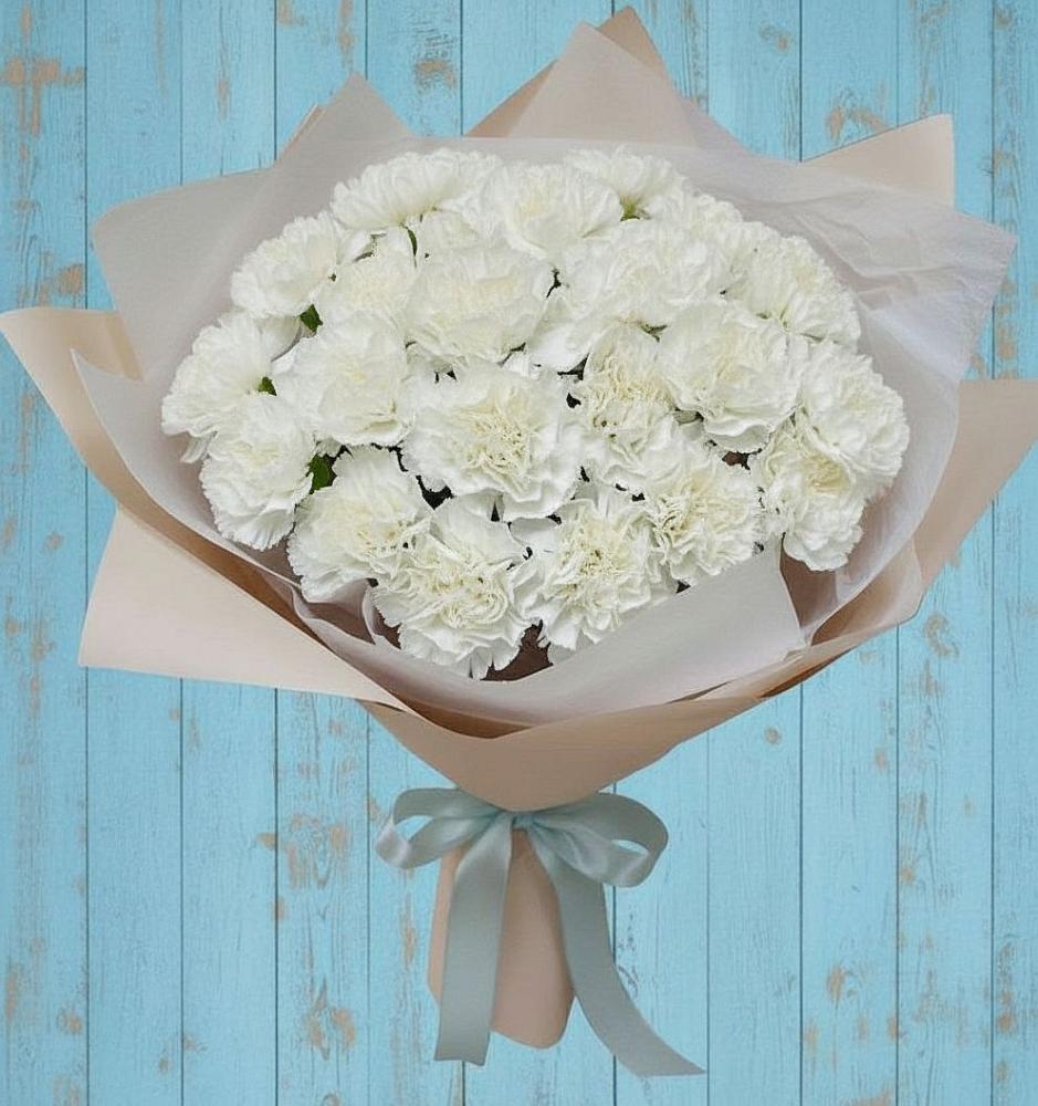 Букет цветов из: Гвоздики в Владимировке