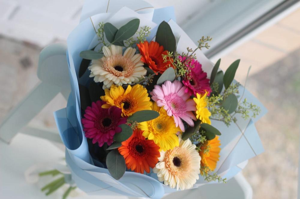 Букет цветов из: Герберы в Владимировке