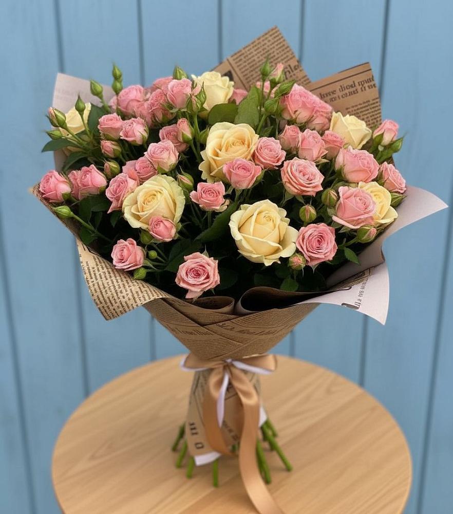 Букет цветов из: Розы в Владимировке