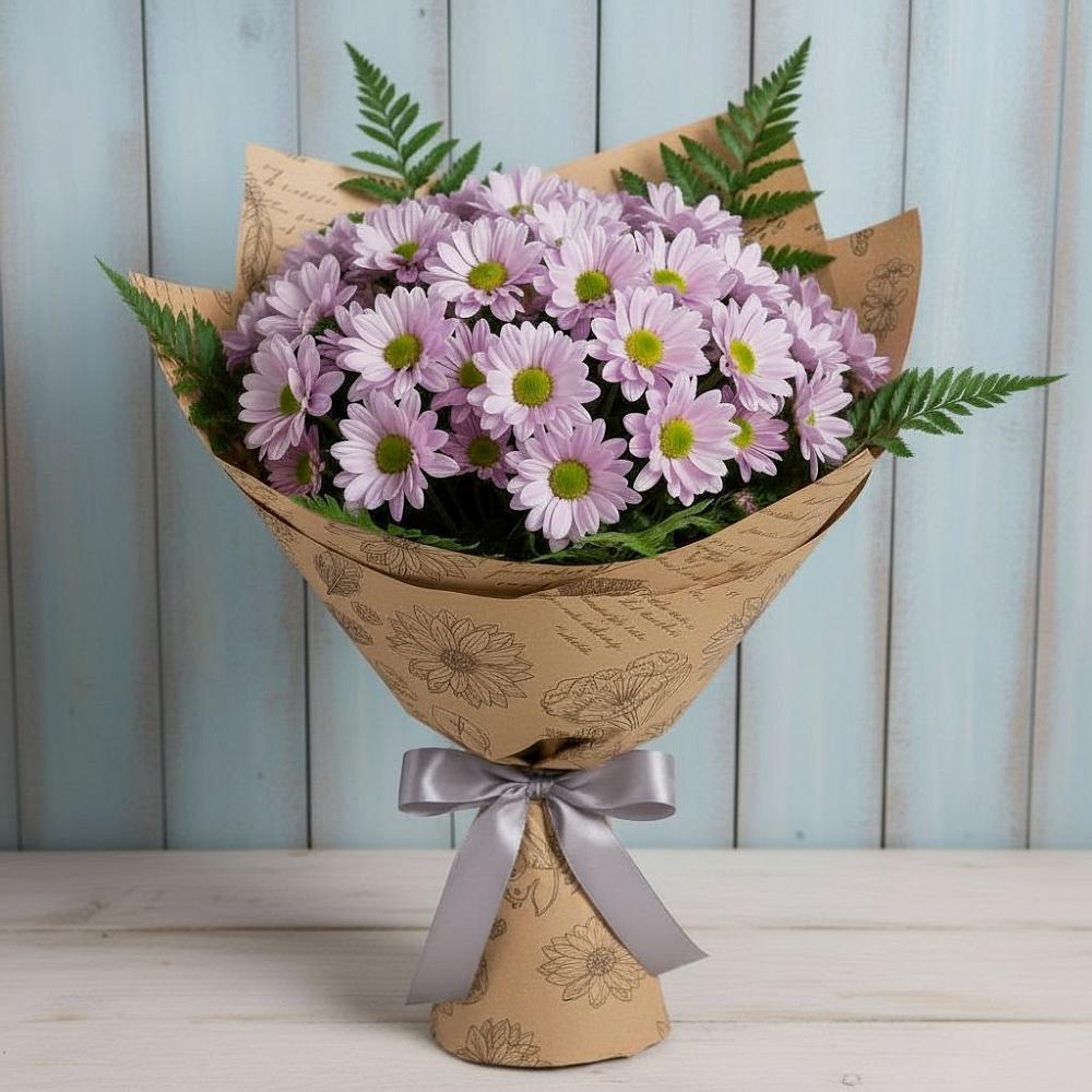 Букет цветов из: Хризантемы в Владимировке