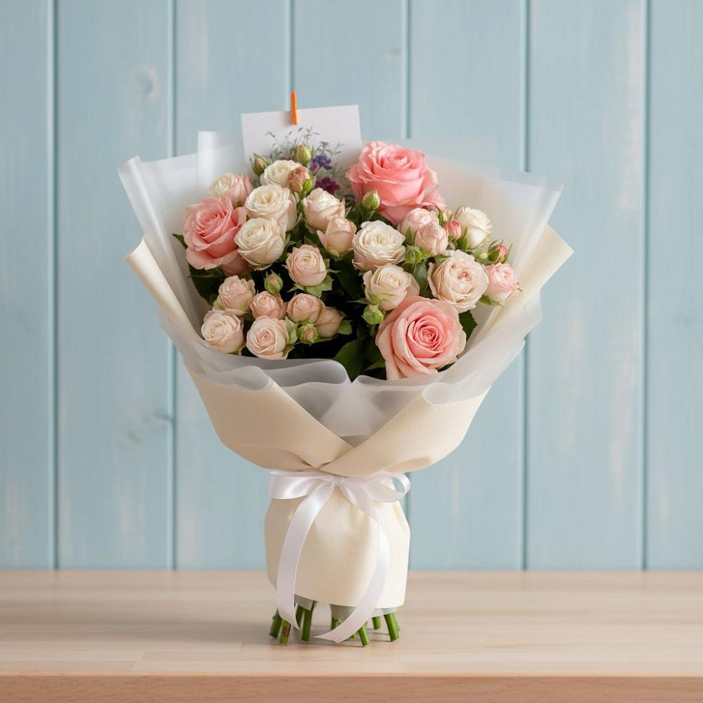 Букет цветов из: Розы в Владимировке