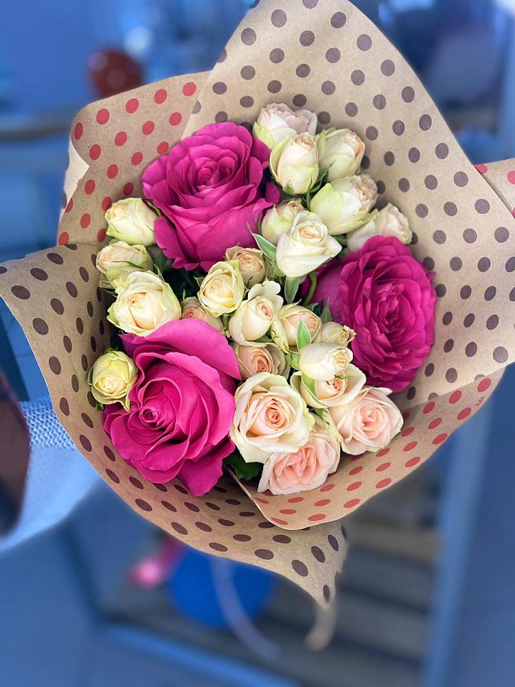 Букет цветов из: Розы в Владимировке