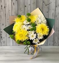 Букет цветов из:  Хризантемы #REPLACE_PRED# Владимировке