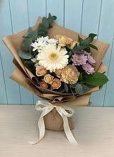 Букет цветов из:  Герберы и Хризантемы в Владимировке