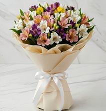 Букет цветов из:  Альстромерии в Владимировке