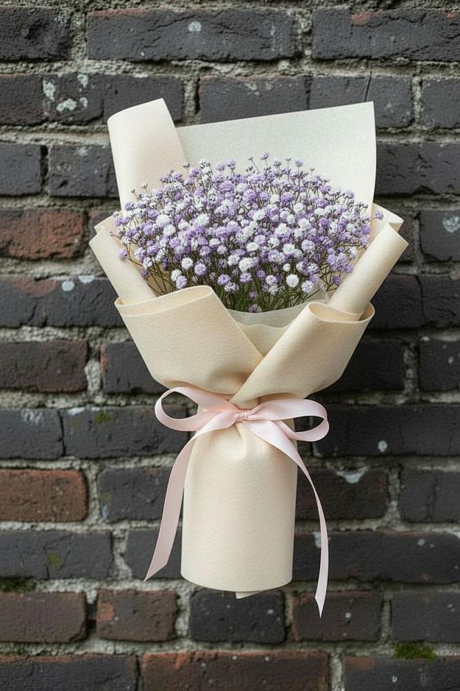 Букет цветов из: Гипсофила в Владимировке