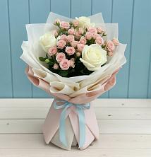 Букет цветов из:  Розы в Владимировке