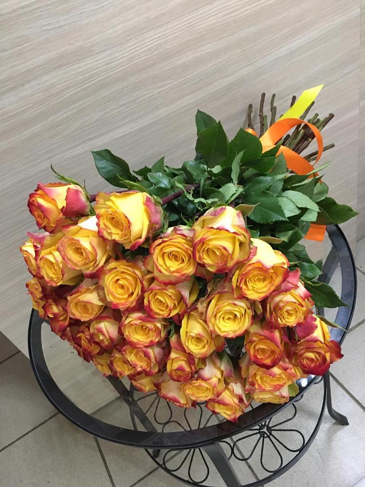 Букет Желтые розы в Владимировке