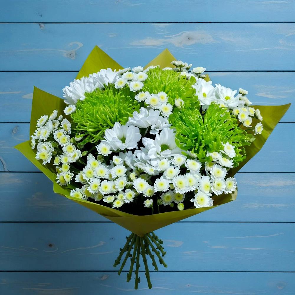 Букет цветов из: Хризантемы в Владимировке