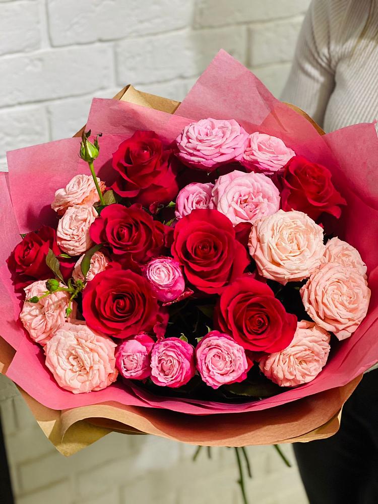 Букет цветов из: Розы в Владимировке