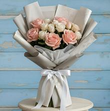 Букет цветов из:  Розы #REPLACE_PRED# Владимировке