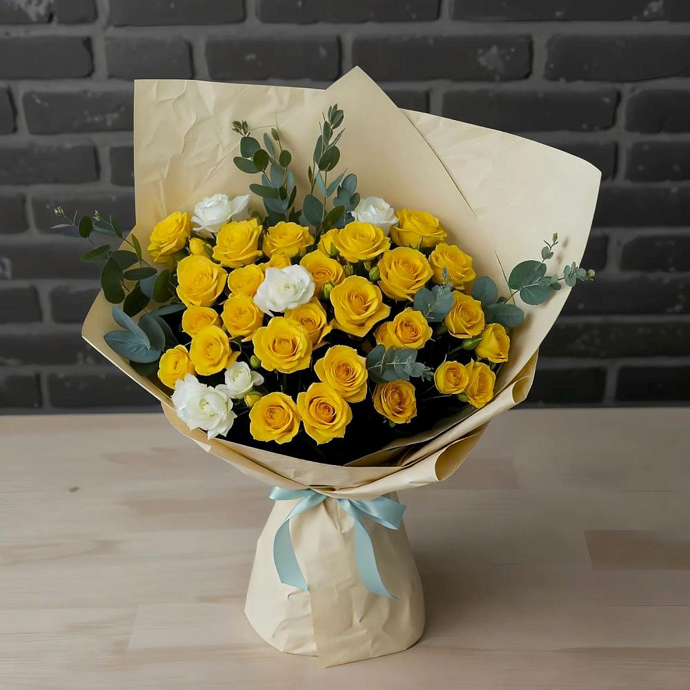 Букет цветов из: Розы в Владимировке