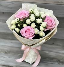 Букет цветов из:  Розы в Владимировке