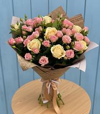 Букет цветов из:  Розы в Владимировке