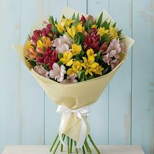 Букет цветов из:  Альстромерии в Владимировке