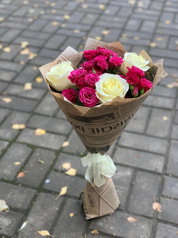 Букет цветов из: Розы в Владимировке