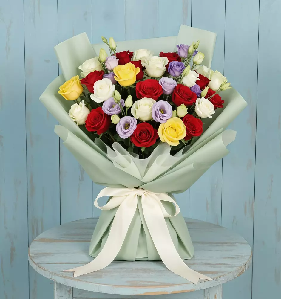 Букет цветов из: Розы в Владимировке