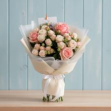 Букет цветов из:  Розы в Владимировке