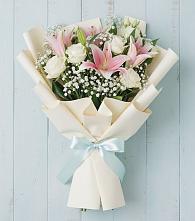 Букет цветов из:  Лилии в Владимировке